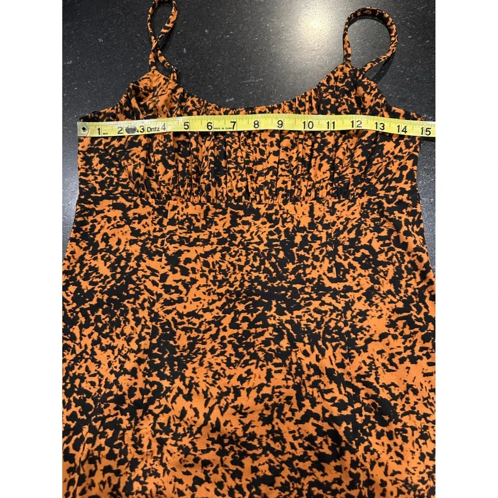 Nine‎ Britton Babydoll Mini Abstract Animal Print Grunge Indie Sleaze Stretch S